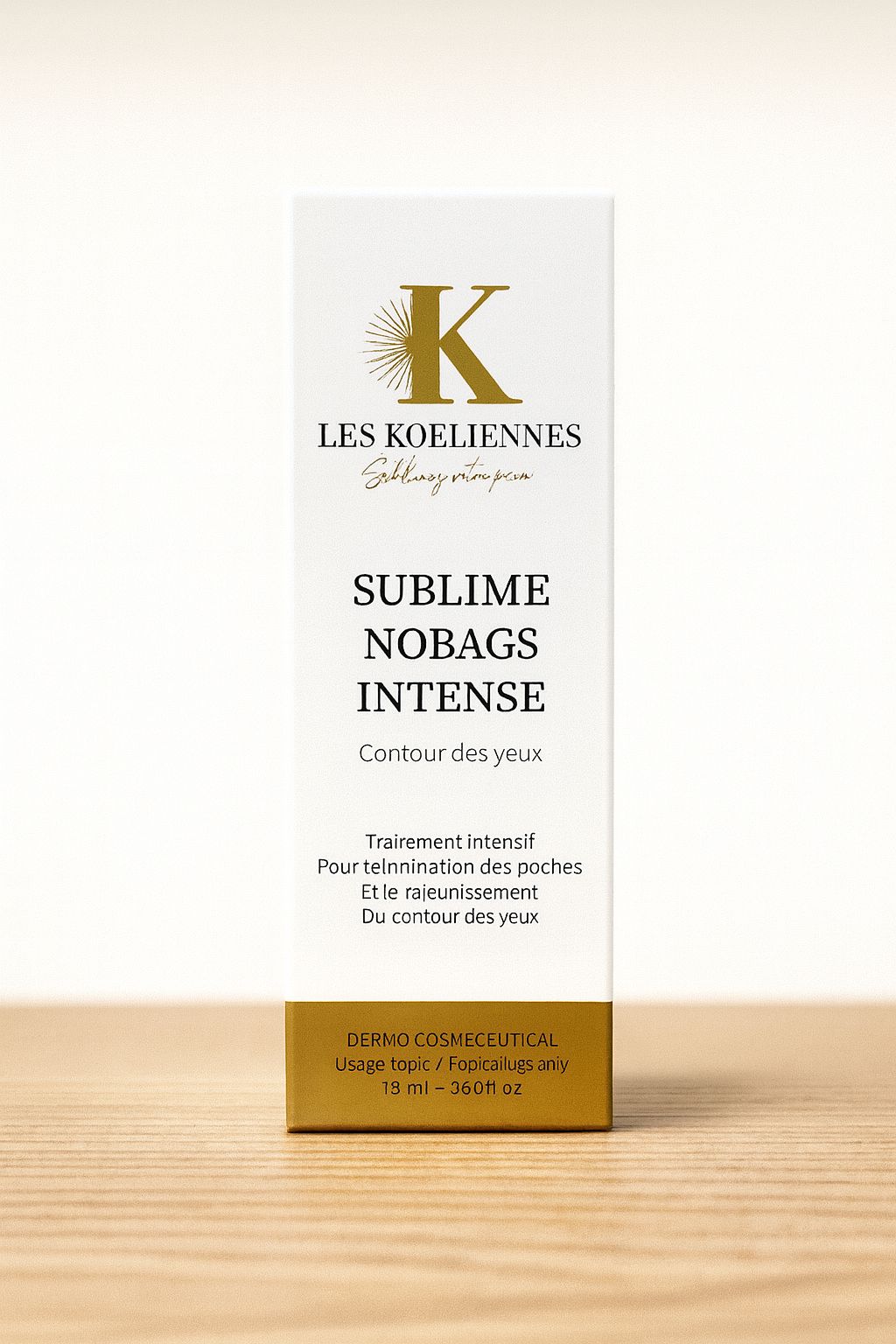 Soin contour des yeux SUBLIME NOBAGS INTENSE LES KOELIENNES par Centre Koel